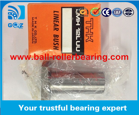 THK LMH12LUU Kesme Flanş LMH12LUU THK 12 * 21 * 57 mm gıda makineleri için doğrusal küre rulmanı