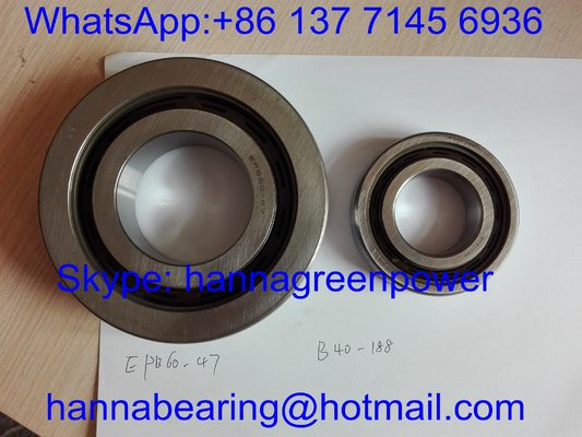 B40-188C3P5 20000RPM Otomotiv Tekerlek Lageri EPB40-188 C3 P5 Derin Çukurlu Top Lageri