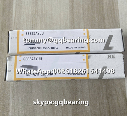 NB SEBS7AYUU Miniatür slayt Nippon SEBS7AY Paslanmaz çelik malzeme Precision Lineer Block