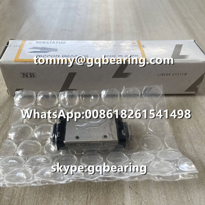 NB SEBS7AYUU Miniatür slayt Nippon SEBS7AY Paslanmaz çelik malzeme Precision Lineer Block