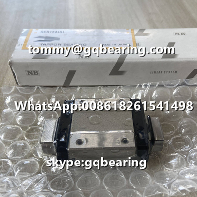 NB SEB15A Miniatür slayt Nippon SEB15AUU Standart malzeme Precision Linear Block