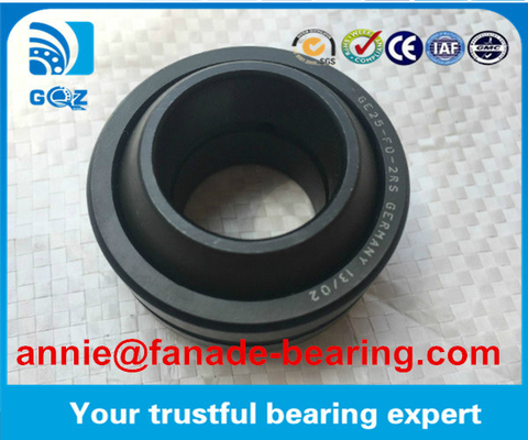 GE30ES 2RS Endüstriyel Küresel düz rulmanlar ve çubuk uçları 30x55x17 mm GE30 SW Ortak rulmanlar GE30SW