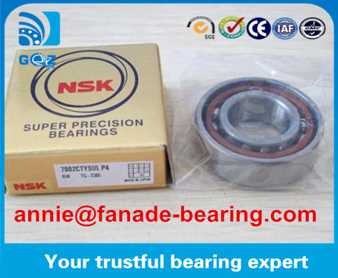 HCB7026-C-2RSD-T-P4S 130x200x33 mm açılı temas küre rulmanları ile yüksek hızlı yuvarlak rulmanlar