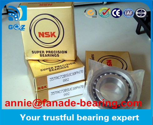 HCB7026-C-2RSD-T-P4S 130x200x33 mm açılı temas küre rulmanları ile yüksek hızlı yuvarlak rulmanlar