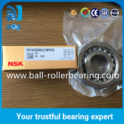 Süper hassasiyetli yuvarlaklar NSK 25TAC62BSUC10PN7B 25*62*15mm