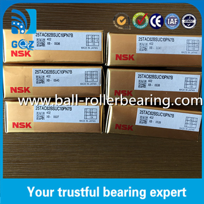 Süper hassasiyetli yuvarlaklar NSK 25TAC62BSUC10PN7B 25*62*15mm