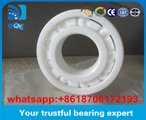 Seramik kaykay 6207 tam seramik seramik top rulmanları 6207HC5 6207-2RS Hibrit seramik rulmanları mm Chrome Çelik yarışları