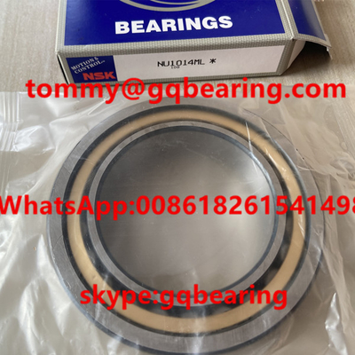 NSK SKF NU1014ML Bakır Kafes Silindrik Rol rulman 70X110X20mm