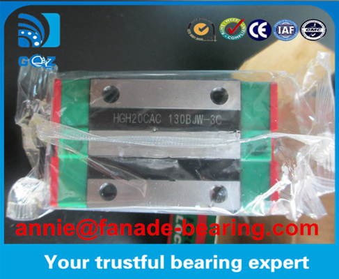 HGH20CAC HIWIN Doğrusal Top Taşıma HIWIN Rehber Uzunluğu 1mm 4000 CNC Makinesi için Doğrusal Rehber Ray