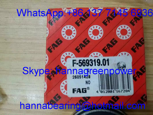 F-569319.01 ALDL Tek Sıralı Otomobil Lageri Derin Çukurlu Top Lageri / Tekerlek Lageri 35x67x14mm