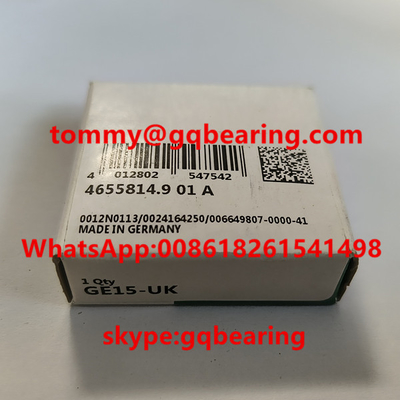 INA GE15-UK 4655814.9 01 PTFE kompozite malzemesi ile radyal küresel düz rulman