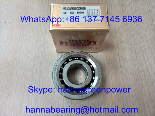 25TAC62BDBC10PN7B Top vida destek rulmanı / 60° temas açısı Döner rulmanı 25x62x30mm