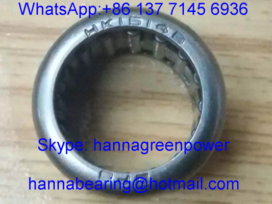 HK1514B / HK1514-RS / HK1514 / IR12X15X16 Kafesli Çekilmiş Kupalı İğneli Rol rulman