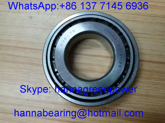 R35-75 / R35/75 Otomotiv tek sıra konik rulo rulman / tekerlek merkezi rulman