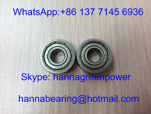 B6-63Z / B6-63ZZ / B6-63 Metal kalkan Miniatür Otomobil rulmanları Derin oluklu top rulmanları 6*16*5 mm