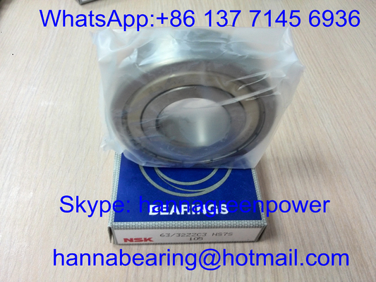 62/32-2Z / 62/32-2RS / 62-32-ZZ Kapalı Yüksek Hızlı Otomotiv Lageri Derin Çukur Lageri 32*65*17mm