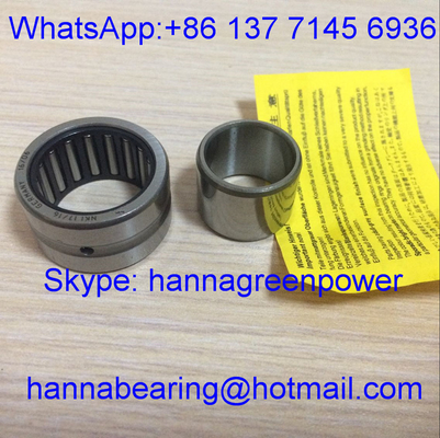 NKI17/16-XL / NKI17-16 Hafif Görev Türü Petrol deliği 17*29*16 mm ile küçük iğne rulmanları