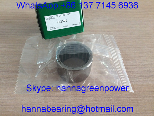 HF2520 Çelik yaylı çekilmiş bardak yuvarlak debriyaj / iğne yuvarlak rulman, 25*32*20mm