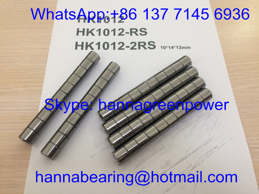 HK101412 / HK1012 / HK1012-RS / HK1012-2RS 10 * 14 * 12mm mühürlü çekilmiş fincan iğne yuvarlak
