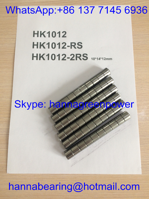 HK101412 / HK1012 / HK1012-RS / HK1012-2RS 10 * 14 * 12mm mühürlü çekilmiş fincan iğne yuvarlak