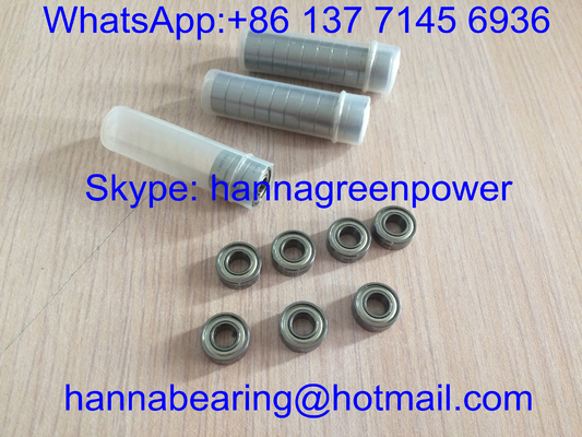 686B-2ZMC3 / 686-2ZC3 / 686ZZ Metal kalkanlı minyatür derin oluklu top rulmanı, 6*13*5mm