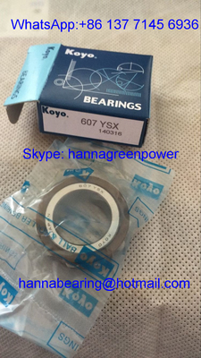 607YSX Silindrik Rol Nylon Kafes Eksantrik Taşıma 607YSX-11-17 Delek Kutusu için 19*33.9*11 mm