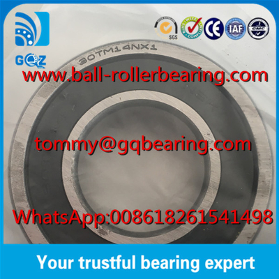 Kauçuk Mühür NSK 30TM14 30TM14NX1 Derin Çukurlu Top rulmanları Chrome Çelik
