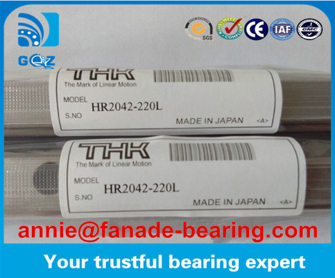 THK Kılavuz Yolu HR2042+L220 Blok Taşıyıcı HR2042 THK Doğrusal Top Taşıyıcı HR2042 Doğrusal Taşıyıcı