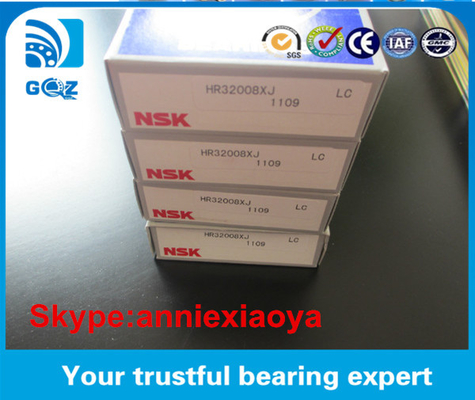 NSK rulman HR32008 XJ tıbbi ekipman için konik rulo rulman HR32008XJ konik rulo rulman