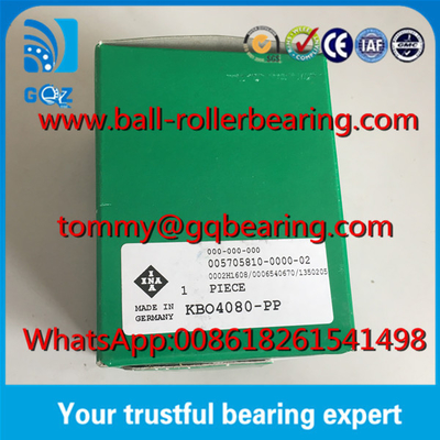Lastik mühürleri türü Açık Tasarım INA KBO4080 PP Doğrusal Top Taşıyıcısı