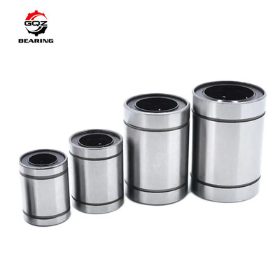 GCr15 Yuvarlak gövde doğrusal hareketli top rulmanları LM35UU 35 X 52 X 70 mm