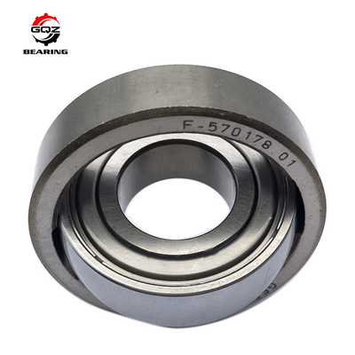 Gcr15 Çelik malzemesi Küresel düz yatak F-570178.01.KLQ Tek sıra 15 mm 15*38*10 mm