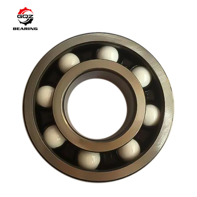 Nylon tutma ZrO2 malzemesi olan hibrit seramik derin oluklu top rulmanı 6305