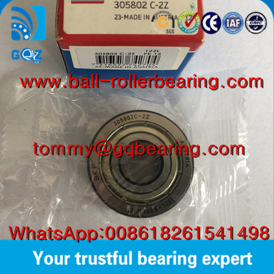 P0 Hızlı Metal Kalkanlı SKF 305802C-2Z Boyunduruk Tipi Pıhtı Rulo Yumruğu