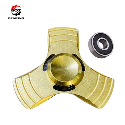 Tri-Spinner Fidgets Oyuncaklar Çinko Alaşımlı El Spinners Lageri 608 2017 Yeni Tasarım Ofisi Oyuncağı En Ucuz Fiyat Çinko Alaşımlı El