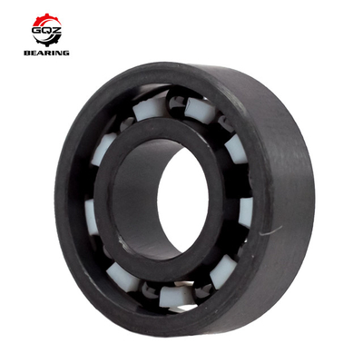 6011 2RS Sıfırlanmış Tam Seramik rulmanlar Düşük sürtünme katsayısı 2.5mm - 16mm Genişlik