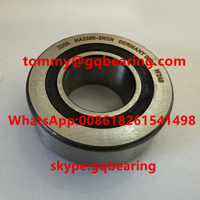 Chrome Çelik Malzemesi INA NA2205-2RSR Boyunduruk Tipi Çizgi Rol rulman 25x52x18mm