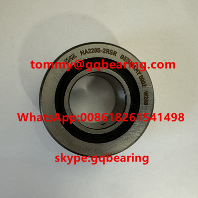 Chrome Çelik Malzemesi INA NA2205-2RSR Boyunduruk Tipi Çizgi Rol rulman 25x52x18mm