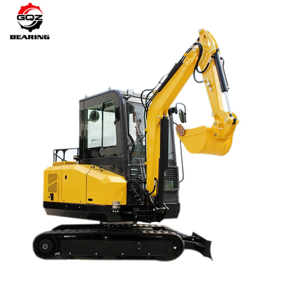 R340 Dayanıklı 2 Ton Tarımsal Mikro Kazı Makinesi Mini Kazı Makinesi Küçük Hidrolik Çamurlu Kazı Makinesi Satılık