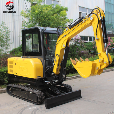 Çinli R350 Mini Kazıcı Küçük Kazıcı Kubota Motor Kazıcı Mikro Kazma Makinesi Kabinli Mini Kazıcı