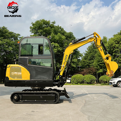 R330 Çin Mini Kazı makinesi Yeni Çiftlik Mini Kazı makinesi 2 tonluk hidrolik küçük sürünen kazıcılar