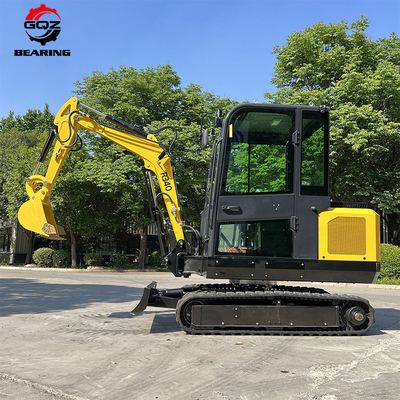 R340 Dayanıklı 2 Ton Tarımsal Mikro Kazı Makinesi Mini Kazı Makinesi Küçük Hidrolik Çamurlu Kazı Makinesi Satılık