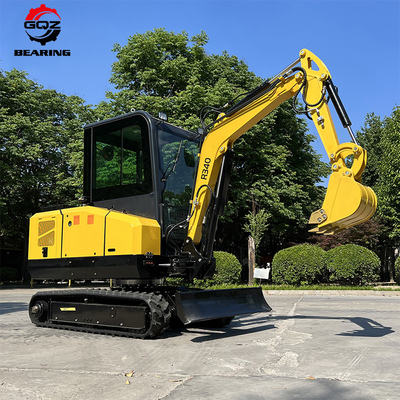 R340 Dayanıklı 2 Ton Tarımsal Mikro Kazı Makinesi Mini Kazı Makinesi Küçük Hidrolik Çamurlu Kazı Makinesi Satılık