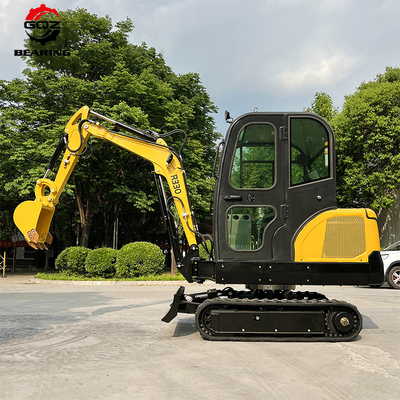 R330 Çin Mini Kazı makinesi Yeni Çiftlik Mini Kazı makinesi 2 tonluk hidrolik küçük sürünen kazıcılar