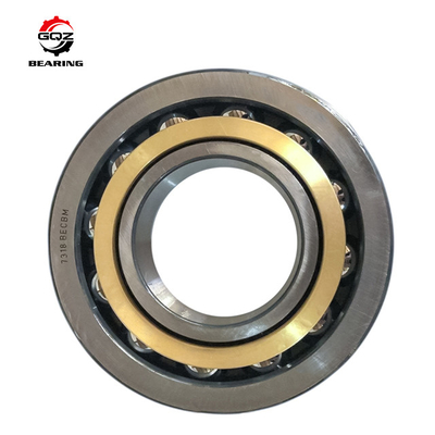 Gcr15 Karbon Çelik / 7412 BM Paslanmaz Çelik 60 X 150 X 35 mm açılı temas topu rulmanı
