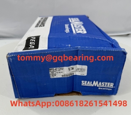 2-15/16 Bore Sealmaster MPD-47 CXU İki Bolt Yastık Blok Top Taşıma dökme demir malzemesi