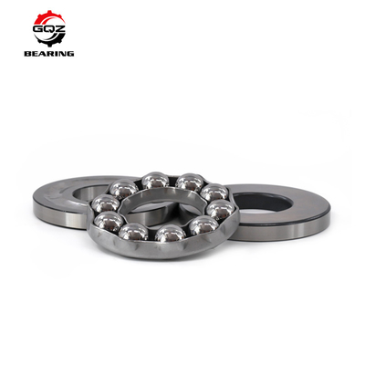 51102 Tek yönlü itme top rulmanları Yüksek hassasiyet 15 X 28 X 9 mm