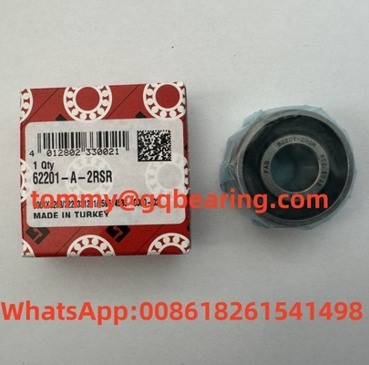 Türkiye kökeni Genuine FAG 62201-A-2RSR Deep Groove Ball Bearing 12x32x14mm