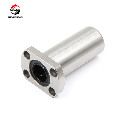 Gcr15 çelik LMK16UU Kare tip Kauçuk Kapalı Flange Doğrusal Top Taşıma