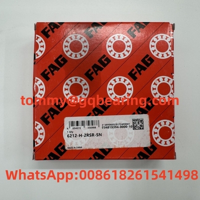 Çelik Yaprak Metal Kafes FAG 6212-H-2RSR-SN Derin Çukurlu Top Taşıyıcısı 60x110x22mm
